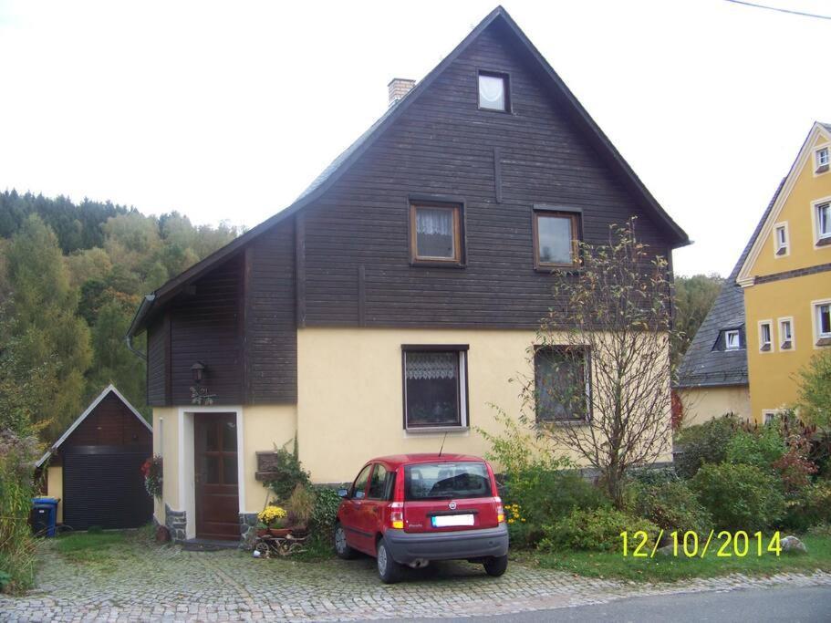 Gartentraum, Feuergrill, Kids-Spielwelt, 4Raeume Hartenstein  Dış mekan fotoğraf